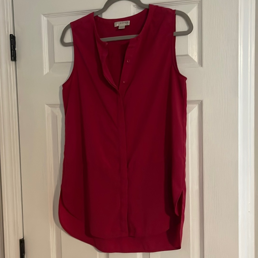 Perfect fuchsia pink work blouse